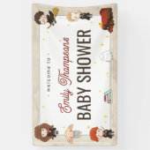 Harry Potter Character Magical Baby Shower Banner (Vertikal)