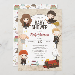Harry Potter Character Magical Baby Shower Einladung