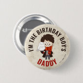HARRY POTTER™ Charakter Magischer Geburtstagsbogen Button (Vorne & Hinten)