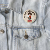 HARRY POTTER™ Charakter Magischer Pfeil Geburtstag Button (Beispiel)