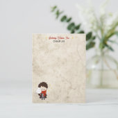 HARRY POTTER™ Charakter Magischer Pfeil Geburtstag Dankeskarte (Stehend Vorderseite)