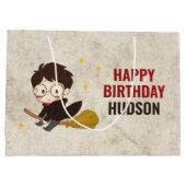 HARRY POTTER™ Charakter Magischer Pfeil Geburtstag Große Geschenktüte (Rückseite)