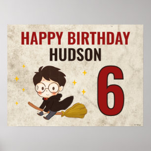 HARRY POTTER™ Charakter Magischer Pfeil Geburtstag Poster