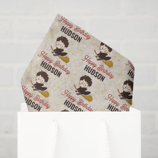 HARRY POTTER™ Charakter Magischer Pfeil Geburtstag Seidenpapier (Geschenktüte)