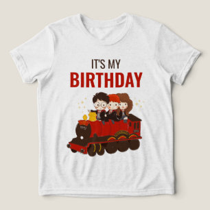 HARRY POTTER™ Charakter Magischer Pfeil Geburtstag Tri-Blend Shirt