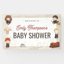 Harry-Potter-Charakter-Zauberhafte Babyparty Banner