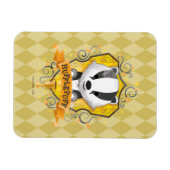 Harry Potter | Charmantes HUFFLEPUFF™ Wappen Magnet (Horizontal)