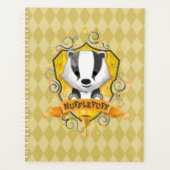 Harry Potter | Charmantes HUFFLEPUFF™ Wappen Planer (Vorderseite)
