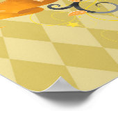 Harry Potter | Charmantes HUFFLEPUFF™ Wappen Poster (Ecke)