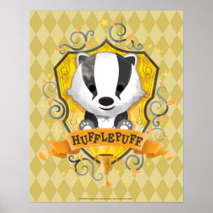 Harry Potter Charmantes HUFFLEPUFF™ Wappen Poster