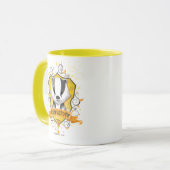 Harry Potter | Charmantes HUFFLEPUFF™-Wappen Tasse (Vorderseite Links)