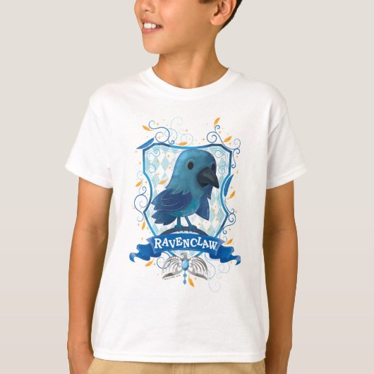 Harry Potter | Charmantes RAVENCLAW™-Wappen T-Shirt (Vorderseite)