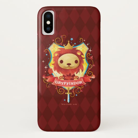 Harry Potter | Charming GRYFFINDOR™ Crest Case-Mate iPhone Hülle (Rückseite)