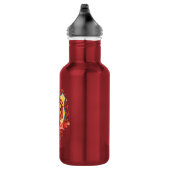 Harry Potter | Charming GRYFFINDOR™ Wappen Edelstahlflasche (Rechts)