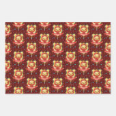 Harry Potter | Charming GRYFFINDOR™ Wappen Geschenkpapier Set (Vorderseite 3)