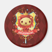 Harry Potter | Charming GRYFFINDOR™ Wappen Magnet (Vorne)
