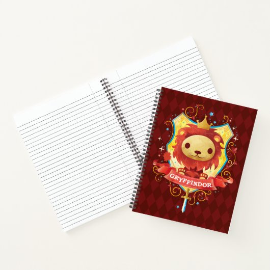 Harry Potter | Charming GRYFFINDOR™ Wappen Notizblock (Innenseite)