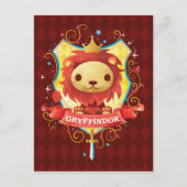 Harry Potter | Charming GRYFFINDOR™ Wappen Postkarte (Vorderseite)