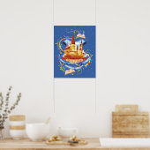 Harry Potter | Charming HOGWARTS™ Castle Poster (Küche)