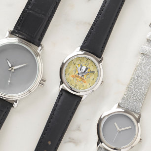 Harry Potter   Charming HUFFLEPUFF™ Wappen Armbanduhr