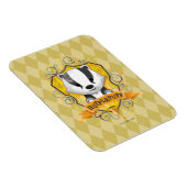Harry Potter | Charming HUFFLEPUFF™ Wappen Magnet (Rechte Seite)