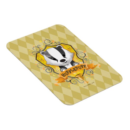 Harry Potter | Charming HUFFLEPUFF™ Wappen Magnet (Rechte Seite)