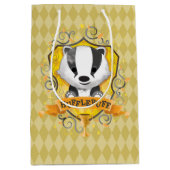 Harry Potter | Charming HUFFLEPUFF™ Wappen Mittlere Geschenktüte (Vorderseite)