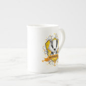 Harry Potter | Charming HUFFLEPUFF™ Wappen Porzellantasse (Vorderseite Rechts)