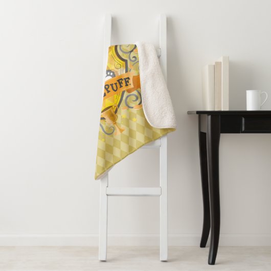 Harry Potter | Charming HUFFLEPUFF™ Wappen Sherpadecke (Beispiel)