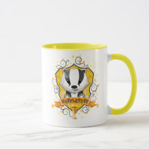 Harry Potter   Charming HUFFLEPUFF™ Wappen Tasse
