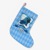 Harry Potter | Charming RAVENCLAW™ Wappen Kleiner Weihnachtsstrumpf (Vorderansicht (hängend))
