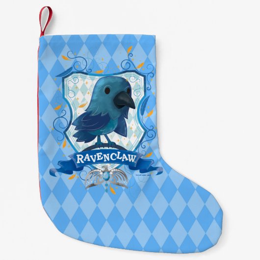 Harry Potter | Charming RAVENCLAW™ Wappen Kleiner Weihnachtsstrumpf (Vorderseite)