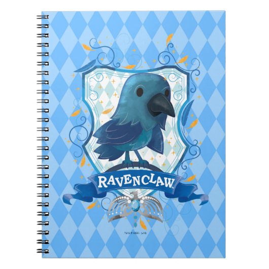 Harry Potter | Charming RAVENCLAW™ Wappen Notizblock (Vorderseite)