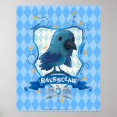 Harry Potter | Charming RAVENCLAW™ Wappen Poster (Vorne)