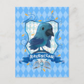 Harry Potter | Charming RAVENCLAW™ Wappen Postkarte (Vorderseite)