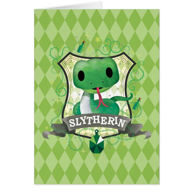 Harry Potter | Charming SLYTHERIN™ Wappen (Vorne)