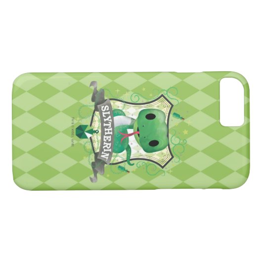 Harry Potter | Charming SLYTHERIN™ Wappen Case-Mate iPhone Hülle (Rückseite (Horizontal))