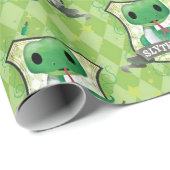 Harry Potter | Charming SLYTHERIN™ Wappen Geschenkpapier (Rolleneckpunkt)