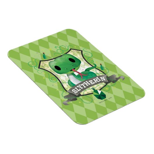 Harry Potter | Charming SLYTHERIN™ Wappen Magnet (Rechte Seite)