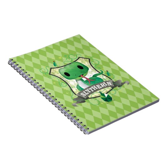 Harry Potter | Charming SLYTHERIN™ Wappen Notizblock (Rechte Seite)