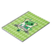 Harry Potter | Charming SLYTHERIN™ Wappen Notizblock (Linke Seite)