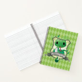 Harry Potter | Charming SLYTHERIN™ Wappen Notizblock (Innenseite)