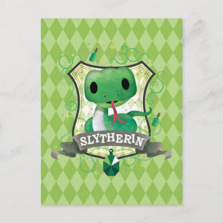 Harry Potter | Charming SLYTHERIN™ Wappen Postkarte