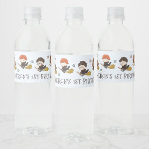 Harry Potter Chibi Charakter Wasserflaschenetikett