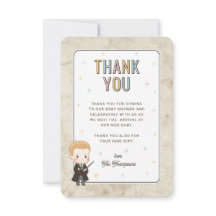 Harry Potter Chibi Draco Malfoy Wizard Baby Shower