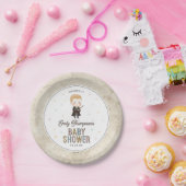 Harry Potter Chibi Draco Malfoy Wizard Baby Shower Pappteller (Party)