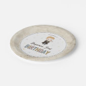 Harry Potter Chibi Draco Malfoy Wizard Birthday Pappteller (Schrägansicht)