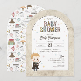 Harry Potter Chibi Draco Malfoy Wizard Kinderdusch Einladung