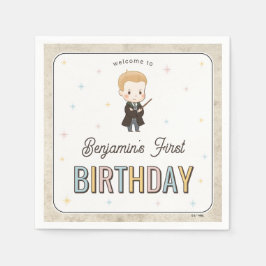 Harry Potter Chibi Draco Malfoy Zauberer Geburtsta Serviette
