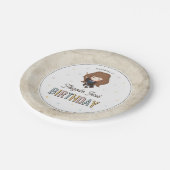 Harry Potter Chibi Hermione Wizard Birthday Pappteller (Schrägansicht)